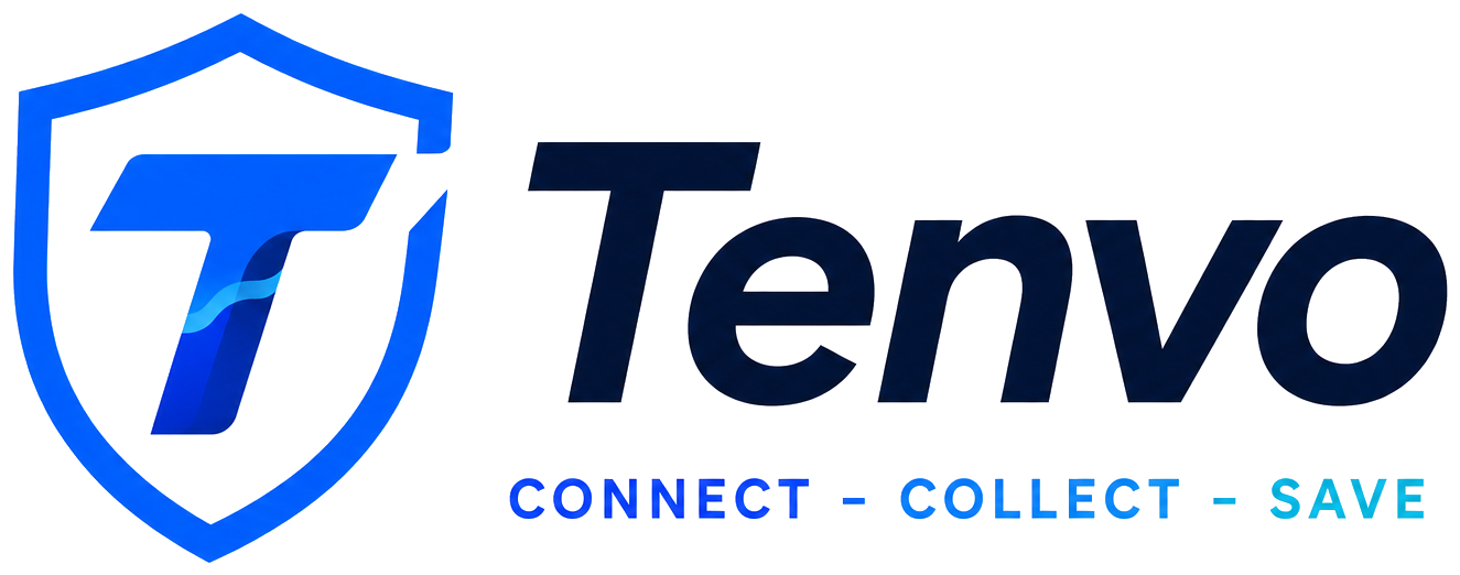 Tenvo — Connect · Collect · Save